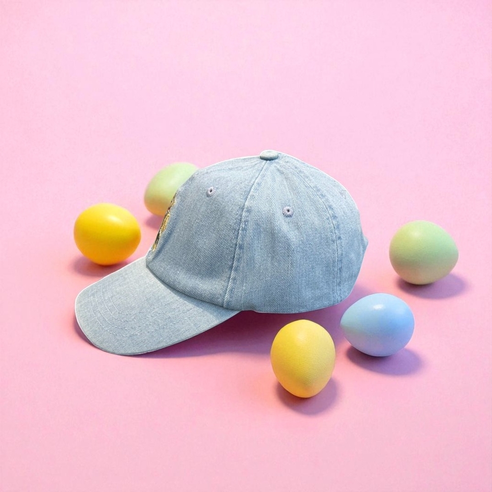 Polo by Ralph Lauren Light Blue Hat with Bear Design - Picture 8 of 8